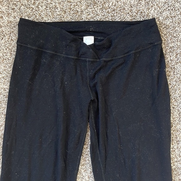 Patagonia Merino Wool Flare Pants Black Size Large - Picture 2 of 8